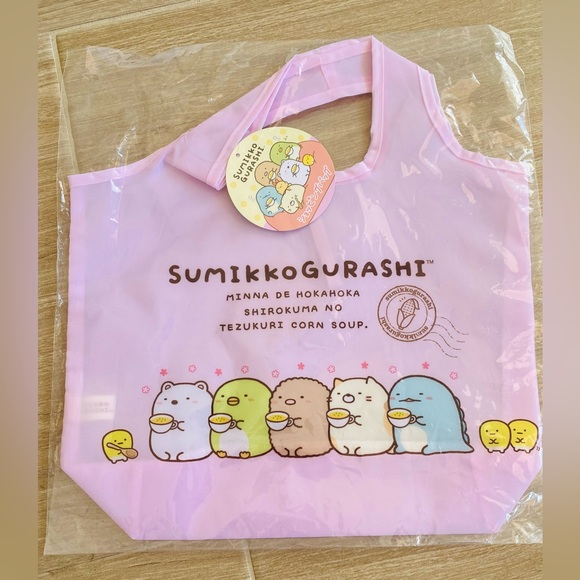 NEW San-X Pink sumikko gurashi bag - Picture 1 of 7